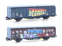 Hobbytrain H45104 - H0 - Schiebewandwagen Graffiti Edition, SBB, Ep. VI - Wagen 2